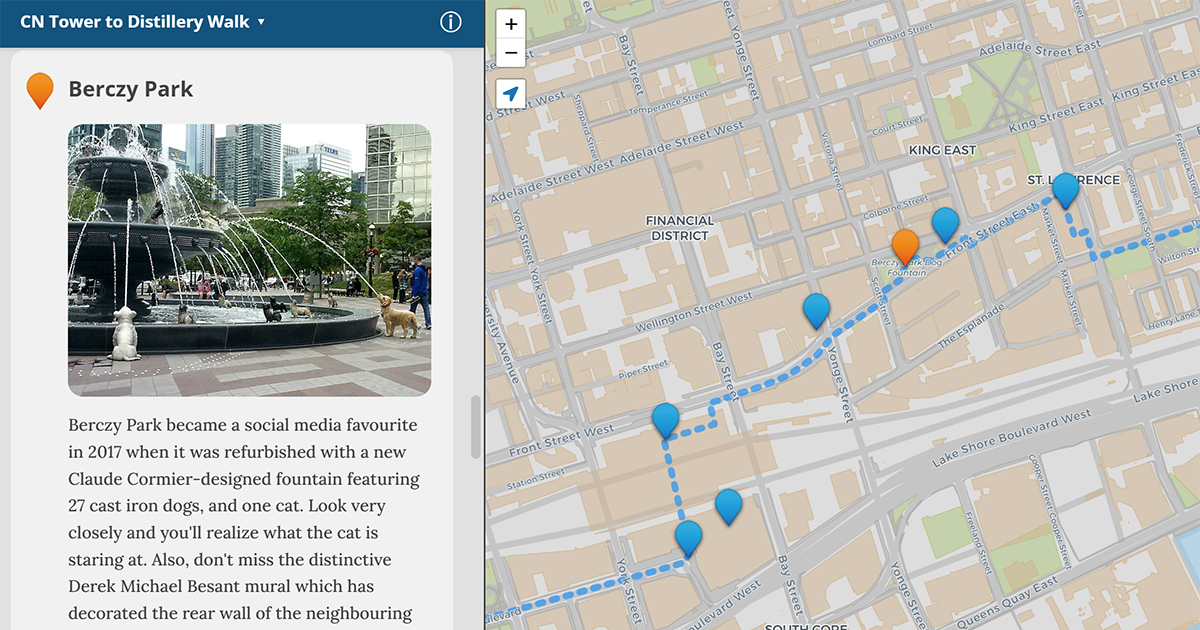 Toronto Walks - Self-Guided Walks in Downtown Toronto